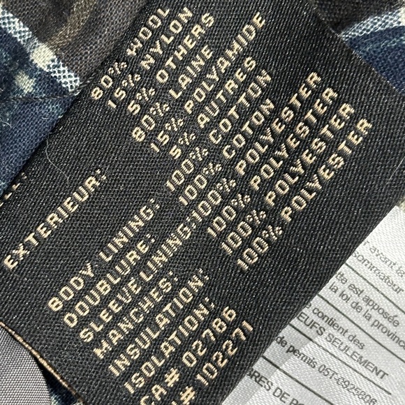 Columbia Men's Full Zip black Wool Blend Bomber Jacket size large - Picture 7 of 8